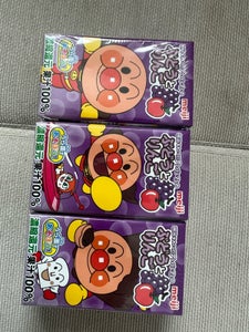 それいけアンパンマンぶどうとりんご 125ml×3