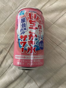 合同酒精 昔懐かしいいちごかき氷サワー 350ml