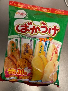 栗山米菓 ばかうけアソート 30枚