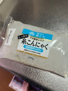 森こん しっかり糸こんにゃく 200g