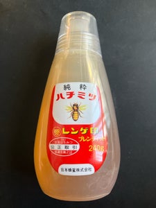 日本蜂蜜 レンゲ印 純粋ハチミツ 240g