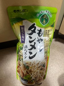 モランボン 菜の匠もやしタンメン鍋用スープ750g