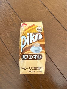 森永 ピクニック カフェオレ プリズマ 200ml