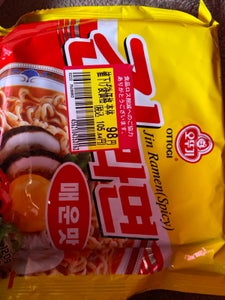 オットギ ジンラーメン スパイシー 120g