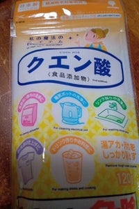 紀陽除虫菊 クエン酸 食品添加物 120g