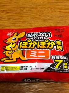 IRIS ぽかぽか家族ミニ貼らない 10P