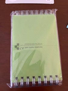 協和 カラーカバーメモA7 4色アソート 2P