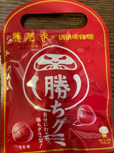 ユーハ味覚糖 勝ちグミもも味 25g