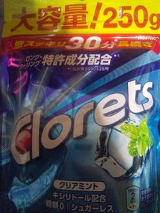 クロレッツXP クリアミントスタンドパウチ250g