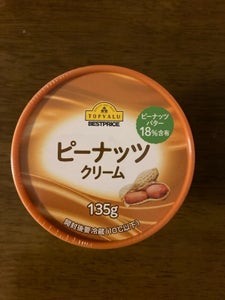 トップバリュ ピーナッツクリーム 135g