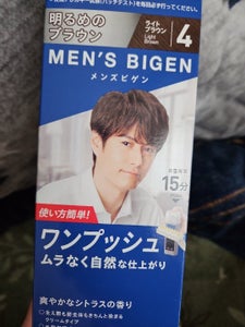 メンズビゲン ワンプッシュ4ライトBR 80g