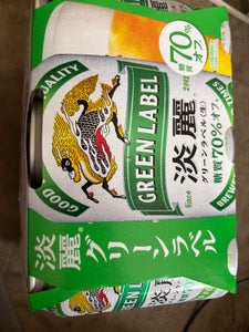キリン 淡麗グリーンラベル 350ml×6