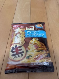 ママー 大盛生パスタクリーミーカルボナーラ350g