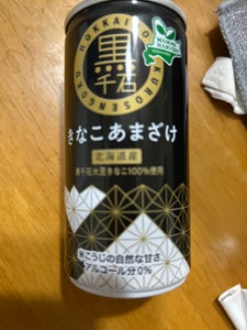 国分北海道 北海道産黒千石きなこ甘酒 190g