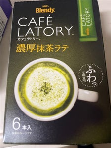 AGF カフェラトリーSTK抹茶ラテ 6本