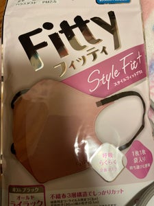 フィッティ スタイルF立体OL×BK ふつう 7枚