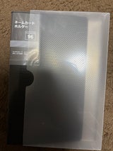 ニューヨー ネームカードホルダー黒台紙 4P