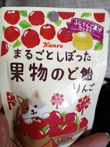カンロ まるごとしぼったりんご飴 26g