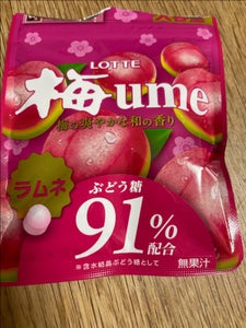 ロッテ 梅ラムネ 50g