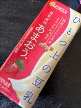 マルサンアイ ひとつ上の豆乳 あまおう 200ml