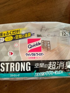 クイックルワイパー立体吸着ST空間の超消臭 12枚