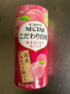 不二家 こだわり白桃 紙カート缶 195g