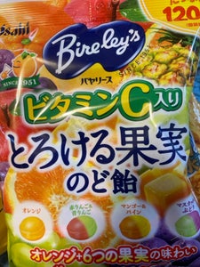 アサヒ バヤリースとろける果実のど飴 120g
