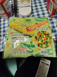TV GE 有機ミックスベジタブル 250g