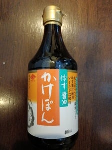 チョーコー ゆず醤油 かけぽん 瓶 400ml