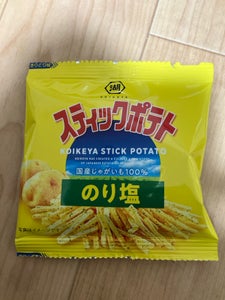 湖池屋 3連スティックポテトのり塩 39g