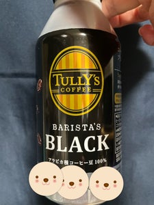 TULLY'S COFFEE BARISTA'S BLACK ボトル缶 390ml