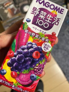 カゴメ 野菜生活100ベリーサラダ 200ml