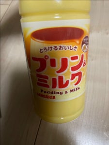 サンガリアとろけるおいしさプリン&ミルク500ml