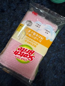 スコッチB 泡立ちゆたかネットスポンジ(ピンク)