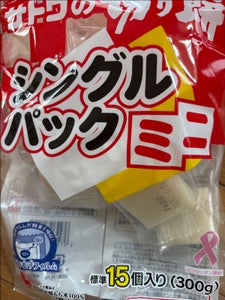 サトウ食品 切り餅シングルパックミニ 300g