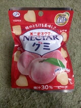 不二家 ネクターグミ(ピーチ) 48g