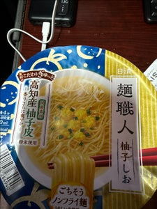 日清 日清麺職人 柚子しお 76g