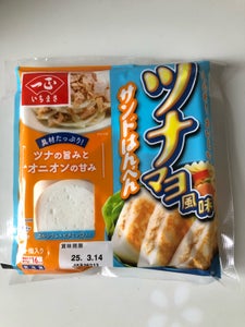 一正蒲鉾 ツナマヨ風味サンドはんぺん 4個