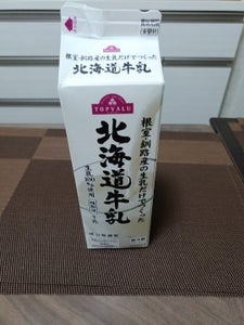 トップバリュ 北海道牛乳 1L