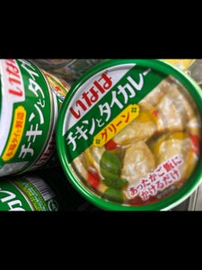 いなば チキンとタイカレー グリーン 缶 125g