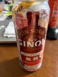 アサヒ GINONグレープフルーツ 缶 500ml