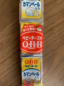 QBB カマンベール入りベビーチーズ 4個 54g