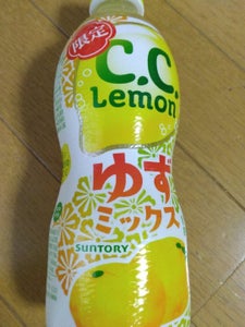 C.C.レモン ゆずミックス ペット 500ml