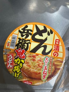 日清のどん兵衛 鬼かき揚げうどん 96g