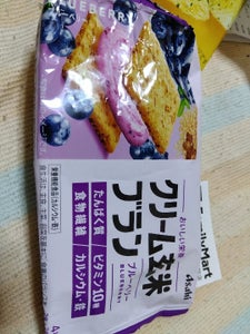 アサヒ クリーム玄米ブランブルーベリー 72g