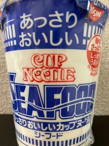 日清 あっさりおいしいカップヌードル シーフード 60g