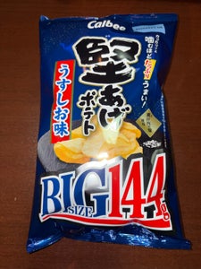 カルビー 堅あげポテトBIGうすしお味