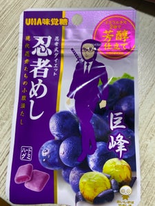 味覚糖 忍者めし グレープ 20g