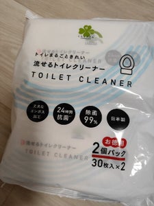 くらしリズム 流せるトイレCL 30P×2