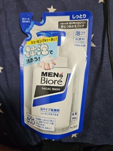 メンズビオレ 泡タイプ洗顔 つめかえ 130ml